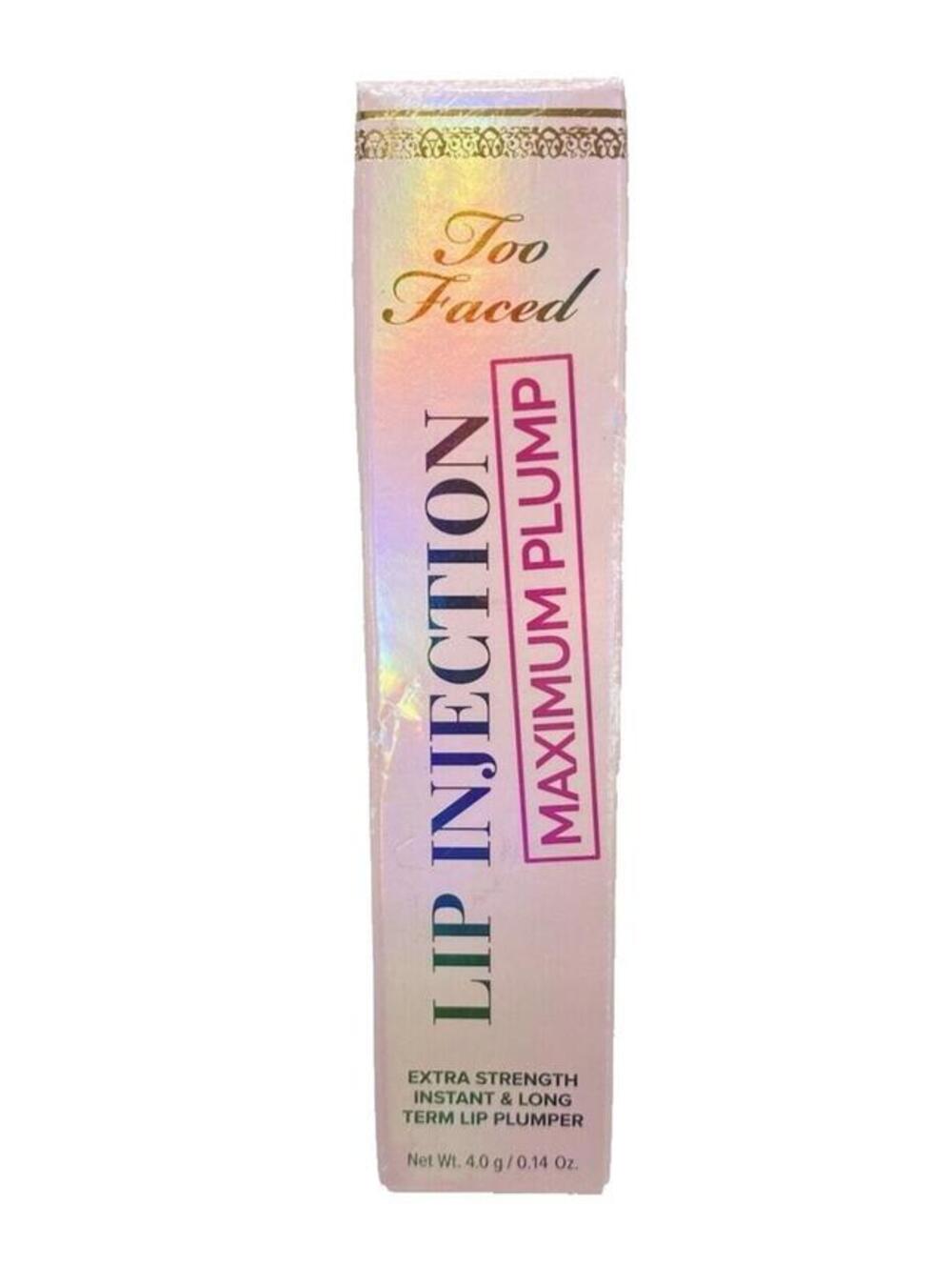 Too Faced Lip Injection Extreme Long Term Lip Plumper Gloss New Full Size